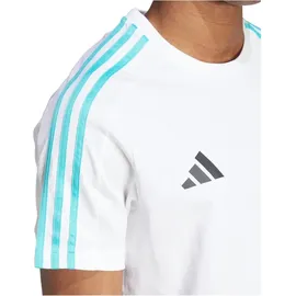 adidas Mercedes-AMG Petronas Formel 1 Team DNA T-Shirt Herren JV5457 - white/black XL