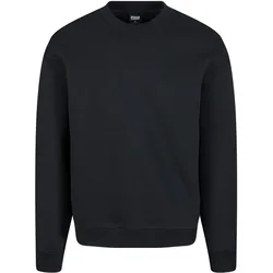 Urban Classics Fluffy Crewneck Pullover schwarz, Größe 5XL