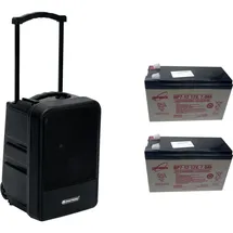 Omnitronic Set MOM-10BT4 Modular-Drahtlos-PA-System + 2x Akku