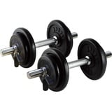 Get Fit Dumbbell set spring 20kg - Hantelset - Black