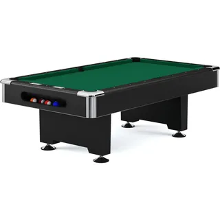 Automaten Hoffmann Billardtisch Club Pro III EuroSpeed, Grün, 7 ft (Spielfeld 198x99 cm)