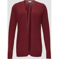 S.Oliver - Cardigan aus Viskose-Baumwollmix, Damen, rot, 38