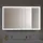 Villeroy & Boch My View Now Einbau 130 cm aluminium LED-Beleuchtung smarthome fähig