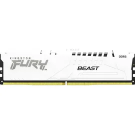 Kingston FURY Beast DDR5 5600MT/s 16GB Modul (1x16GB) CL40 Weiß KF556C40BW-16