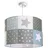 Paco Home Pendelleuchte "Cosmo 345", weiß, 1, Ø 45,5cm, Leuchten, Kinderlampe Deckenlampe LED Kinderzimmer Lampe Sternen Motiv E27, Pendelleuchte