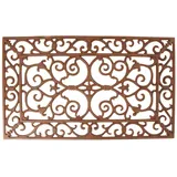 Esschert Design Schmutzfangmatte 58,2 x 34 cm Braun