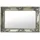 furnicato Wandspiegel Barock-Stil 60 x 40 cm Silber