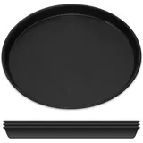 Gräwe Pizzablech Ø 20 cm, rund, Blaublech, Made in Germany