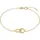 FAVS Armband gelbgold 88442814 Größe 18