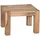 KADIMA DESIGN Couchtisch Braun Akazie 60 x 40 x 60 cm