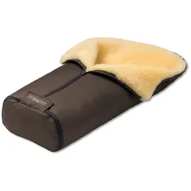 Hofbrucker Lammfellfußsack Iglu braun