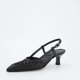 Paul Green Slingpumps in Schwarz, & Gr.: 38