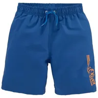 S.Oliver Badeshorts Philip Kids im schlichten Design blau 170/176