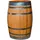 Temesso Stehtisch 100 Liter rund 79 cm braun