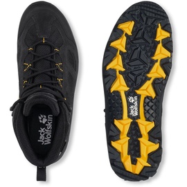 Jack Wolfskin Vojo 3 Texapore Mid Herren black/burly yellow xt 45