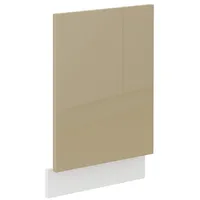 Küchen-Preisbombe Frontblende Geschirrspüler integriert 45 cm Cappuccino Hochglanz