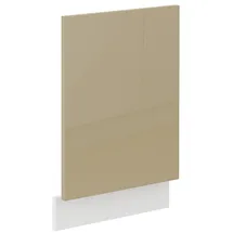 Küchen-Preisbombe Frontblende Geschirrspüler integriert 45 cm Cappuccino Hochglanz