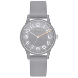 S.Oliver Damen Uhr Armbanduhr Silikon SO-4276-PQ - Grau/Grau