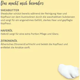 Puremetics Shampoo-Pulver Hafermilch Zitrone 50 g