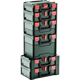 Metabo Basis-Set LiHD 18 V 2 x 8,0 Ah + Schnellladegerät + metaBox 685303000