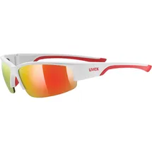 Uvex Sportstyle 215 8316 white mat red/mirror red