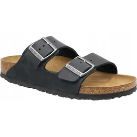 Birkenstock Arizona Nubukleder geölt schmal schwarz 36