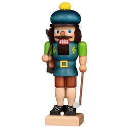Christian Ulbricht Erzgebirge Nußknacker Golfer 26,5 cm