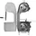 Royal Catering Knochenbandsäge - 880 W - 1650 mm