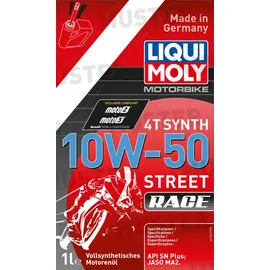 LIQUI MOLY Motorbike 4T Synth 10W-50 1 l