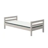 Flexa Bett Classic 90 x 200 cm Holz Grau
