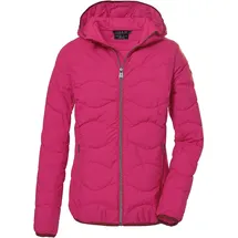 KILLTEC G.I.G.A. DX Damen Steppjacke mit Kapuze/Funktionsjacke ist wasserabweisend GW 21 WMN QLTD JCKT, himbeere, 38,