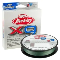 Berkley X9 Geflochtene Schnur, 6.4kg| 164yd | 150m, Low-Vis
