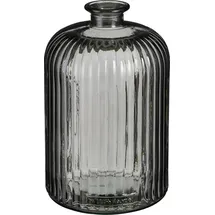 Mica decorations Flasche Jessica recycled glass 23 x 15 cm anthrazit