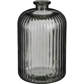 Mica decorations Flasche Jessica recycled glass 23 x 15 cm anthrazit