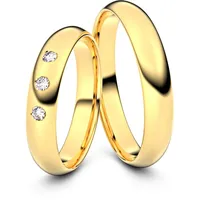 Trauringe W ̧rzburg 750er Gelbgold - 9846