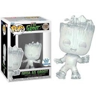 Pop! I am Groot 1197 IWUA As Groot exc Vinyl Figure Bundled with a Protector