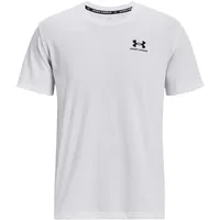 Under Armour Logo Embroidered Heavyweight Kurzarm-t-shirt - White /
