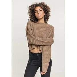 URBAN CLASSICS Wide Oversized Big Pullover Gray 4XL