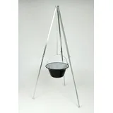 su-deco Gulaschkessel 30 Liter Granit/Stahl schwarz