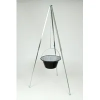 su-deco Gulaschkessel 30 Liter Granit/Stahl schwarz