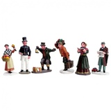 Lemax Christmas Village Townsfolk Figurines Set of 6-92355