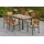 Merxx Santorin Set 7-tlg. Grau