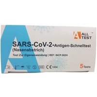 100x Alltests SARS-CoV-2 Antigen-Nasal Laien-Schnelltests (Selbsttests) CE-Zertifiziert