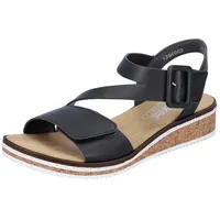 Rieker V3660-02 schwarz Luzern für Damen, schwarz, Gr. 41