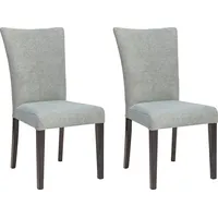 Home Affaire 4-Fußstuhl Aspen Polyester grau 2er Set