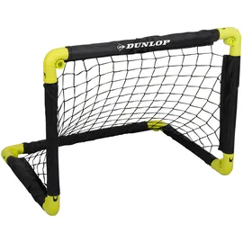 Dunlop Fußballtor Schwarz/Gelb 50 x 44 x 44 cm