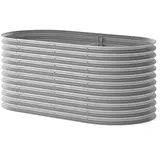 Oskar OK-Living Hochbeet Silber 200 x 100 cm