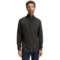 Tom Tailor Strickjacke BASIC KNIT JACKET in schwarz |