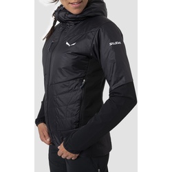 Salewa Hybridjacke Ortles Hybrid (warm, TirolWool, komprimierbar) schwarz Damen