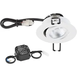 EVN PC650N90102 1 rund Aluminium Glas 8,4W 3000K 1010lm IP65